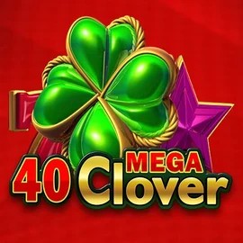 Logo of 40 Mega Clover from Amusnet Interactive at Pinata Casino
