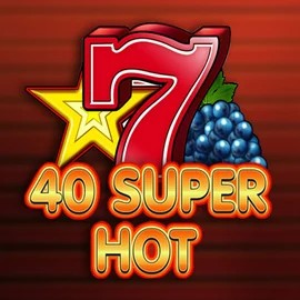 40 Super Hot online game logo by Amusnet Interactive on pinatacasinos.es