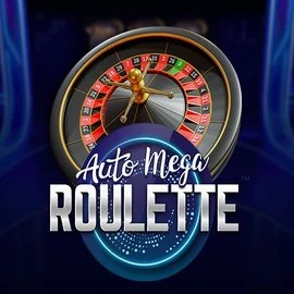 Auto Mega Roulette slot icon by Pragmatic Play, available at Pinata Casino