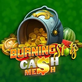 Burning Slots Cash Mesh logo by BF Games at Pinata Casino