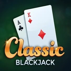 Classic Blackjack slot visual from Red Tiger Gaming available on pinatacasinos.es
