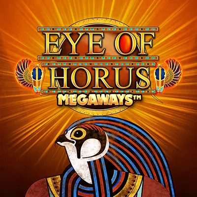 Eye of Horus Megaways casino game by Blueprint Gaming – featured logo at Pinata Casino