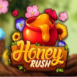 Honey Rush online game logo by Play'n GO on pinatacasinos.es