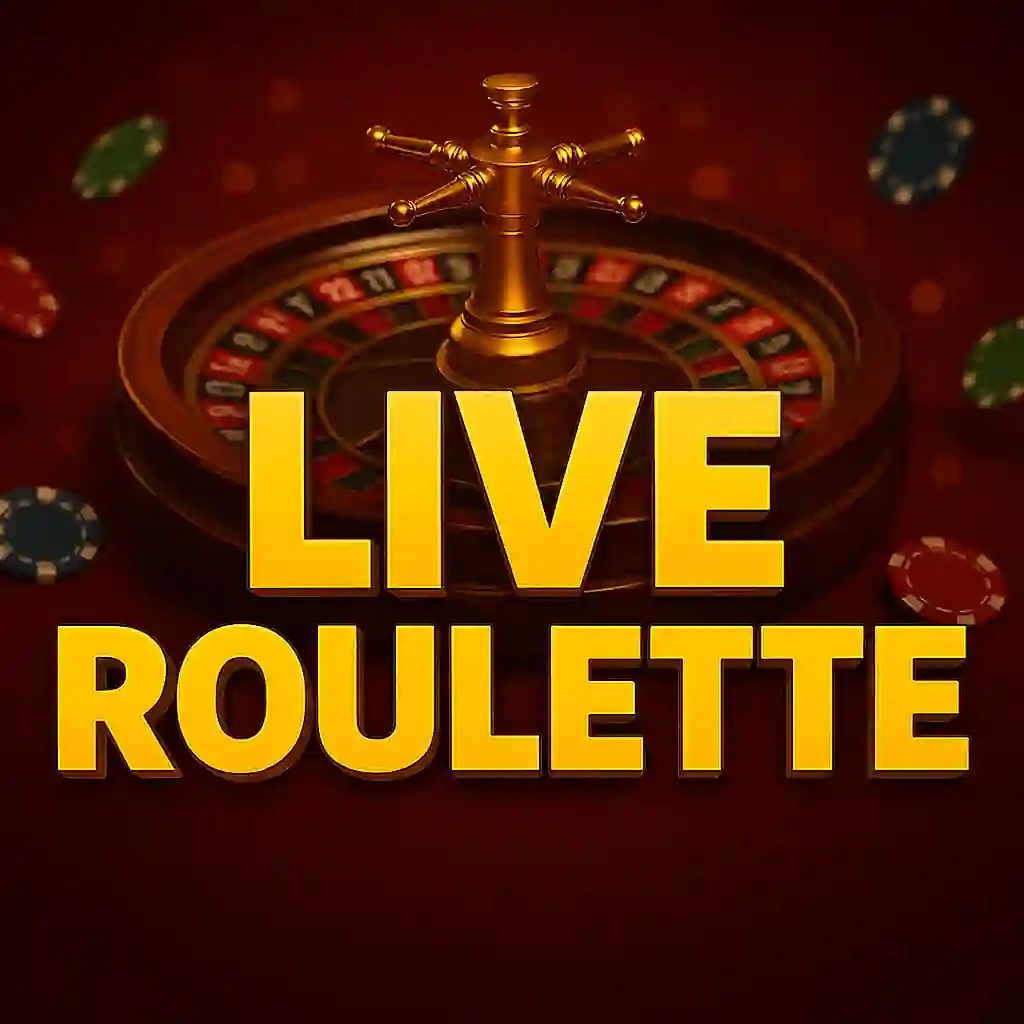 Live Casino logo of Live Roulette from Evolution at Pinata Casino