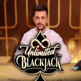 Unlimited Blackjack by Ezugi, showcased at pinatacasinos.es – game logo